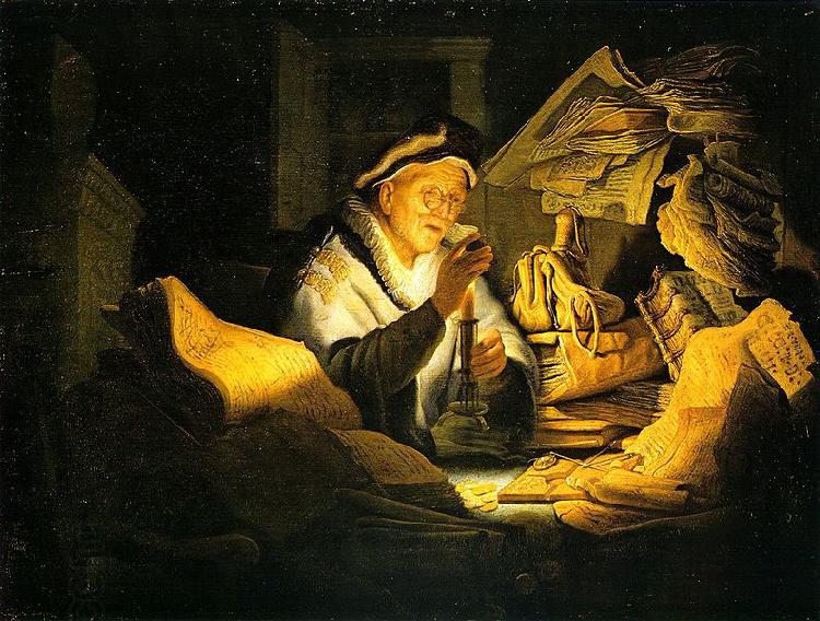 Rembrandt Peale The Money Changer